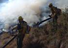 Tres detenidos por el incendio en el Cerro Champaquí