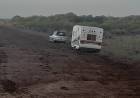 Despiste en la Autovía 19 en cercanía de La Francia