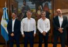 Martín Llaryora mantuvo un encuentro con el ministro Luis Caputo