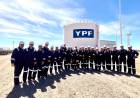 Bernarte y la delegación sanfrancisqueña visitaron Vaca Muerta