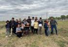 Proyecto ambiental en el Parque Industrial: alumnos participaron de una jornada de plantación de árboles