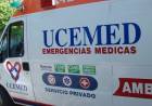 Una mujer sufrió fractura de peroné tras chocar su motocicleta con una camioneta en Barrio Hospital