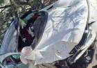Neuquén: una Ferrari que circulaba a 200 km/h perdió el control y volcó en la Ruta de los Siete Lagos
