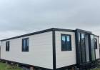 Llegaron a San Francisco las casas modulares chinas y sorprenden por su calidad y rapidez de instalación
