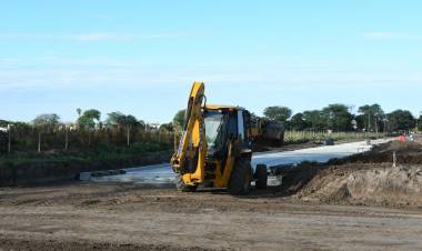 Avanza la apertura y pavimentación de calle España y de Av. Buenos Aires