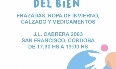 Campaña de abrigo “COLECTA DEL BIEN” 