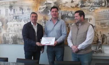 Las Varillas recibió $15 millones de Gobierno de Córdoba para obras de pavimento