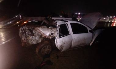 Accidente de Tránsito en Freyre deja a un hombre hospitalizado