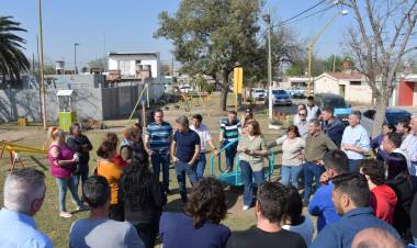 En su 18º recorrido “La Muni en tu Barrio” estuvo en San Cayetano 