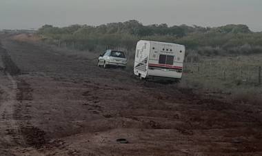 Despiste en la Autovía 19 en cercanía de La Francia