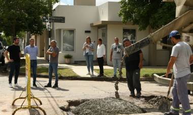 "La Muni en tu Barrio" llegó a Dos Hermanos con acciones para optimizar los servicios en el sector