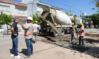 El municipio continua con el plan de bacheo en diferentes sectores de la ciudad 