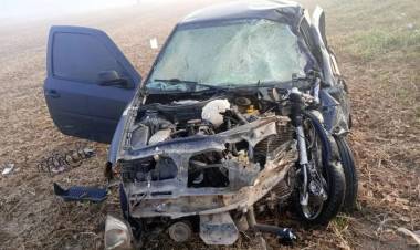 Accidente Fatal en Ruta Provincial Nº 1 cerca de Porteña