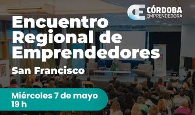 Este miércoles se realizará el Encuentro Regional de Emprendedores