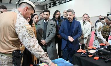 Se llevó a cabo una exhibición de protocolos de intervención policial 