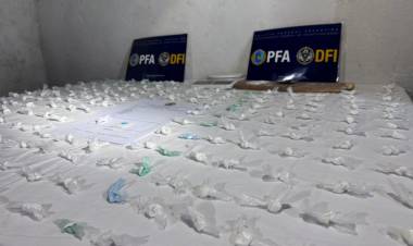 Allanamiento en Frontera: desbarataron un centro de venta de cocaína