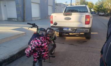 Motociclista sufrió fracturas y amputación parcial de un dedo tras accidente de transito