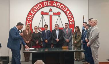 Asumieron las nuevas autoridades del Colegio de Abogados de San Francisco 