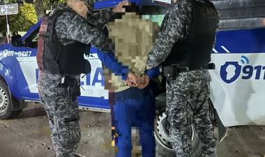 Se trata de "El Bomba": detienen a un hombre por hurto en un supermercado y recuperan mercadería 