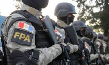Megaoperativo antidrogas en el departamento San Justo