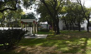 La remodelación de Plaza Italia incorpora más de 1.800 metros cuadrados de espacios verdes
