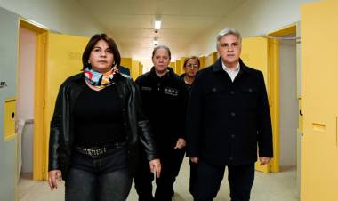 Llaryora supervisó el avance de la primera cárcel de máxima seguridad que tendrá Córdoba