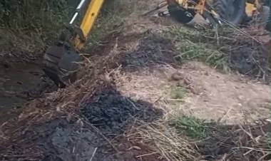 Tras recuperar el acceso, el Municipio avanza con la limpieza profunda del Primer Aliviador