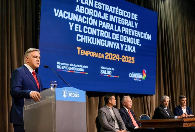La Provincia lanzó el Plan Estratégico de Abordaje Integral y Vacunación para la Prevención y el Control de dengue, chikungunya y zika