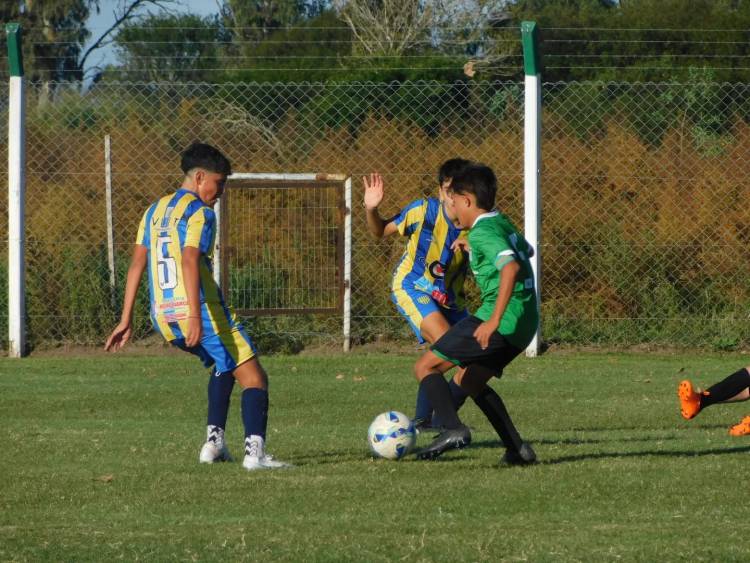 Se jugó el clásico regional en inferiores entre Sportivo Belgrano vs. Antártida Argentina