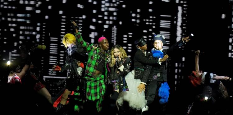 Un millón y medio de espectadores vibraron con Madonna en Rio de Janeiro 