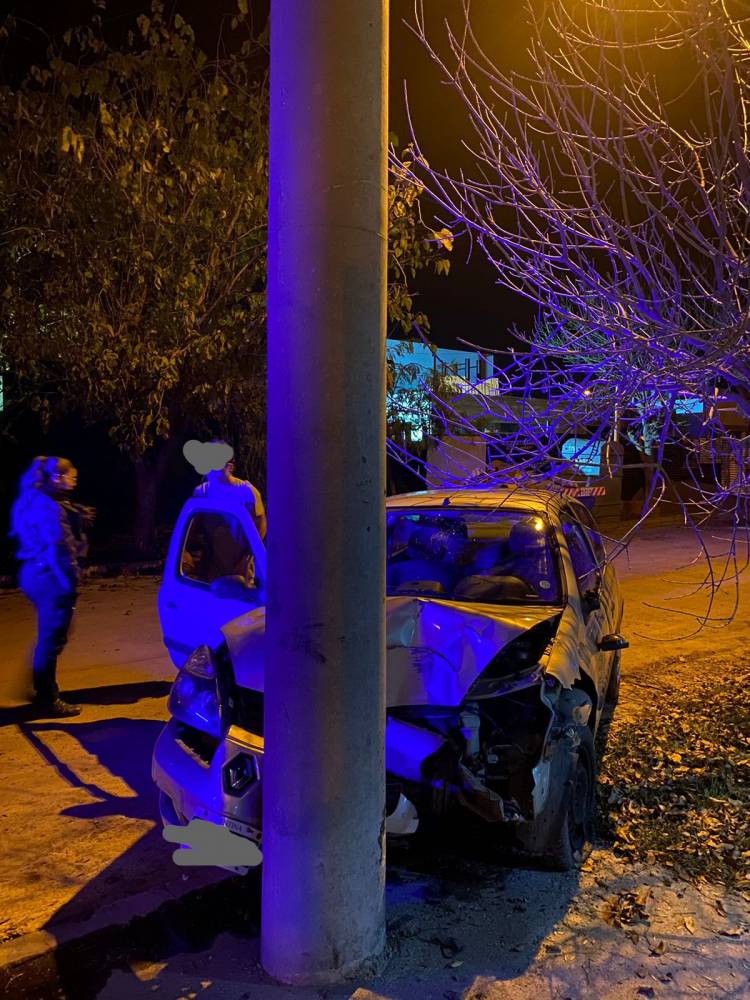 Accidente con daños materiales 