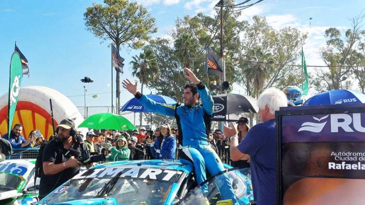 Se disputo la 7° fecha del TC en Rafela y Esteban Gini que se quedó con la victoria  