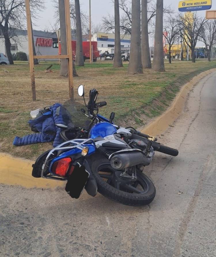 Accidente de Tránsito en Av. Rosario de Sta Fe y Ramón y Cajal