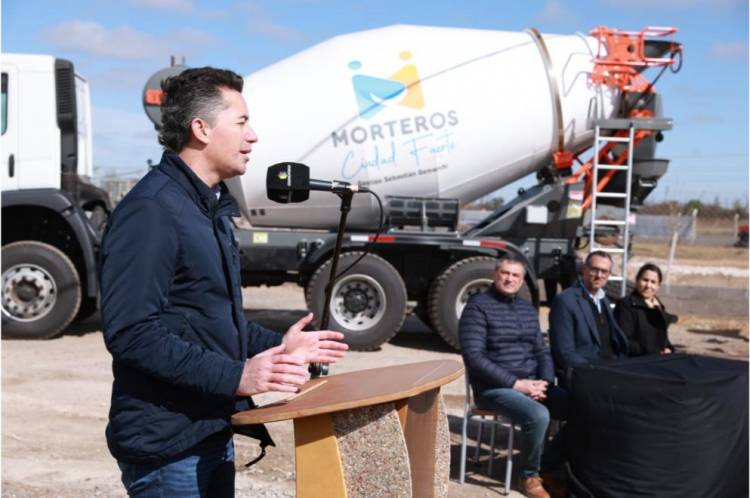 Morteros recibió $200 millones para pavimentar calles en zona urbana