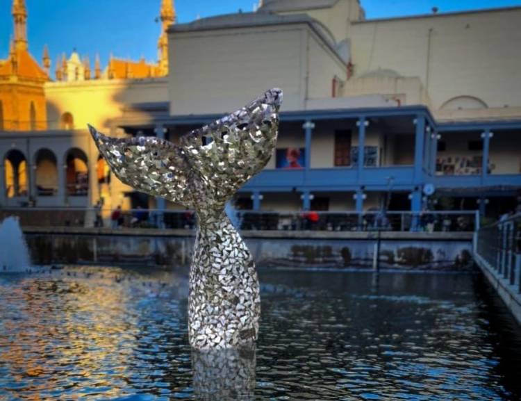 Una “majestuosa” escultura se podrá ver desde el lunes en la fuente del Buen Pastor