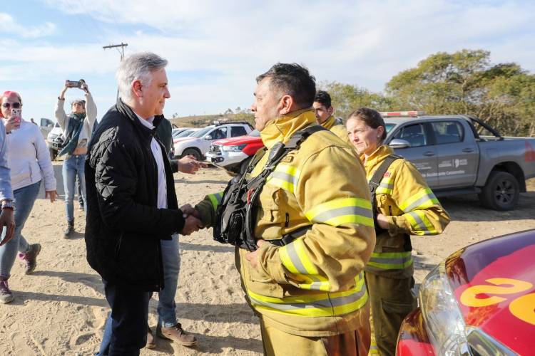 La Provincia declaró el estado de desastre a las zonas afectadas por los incendios