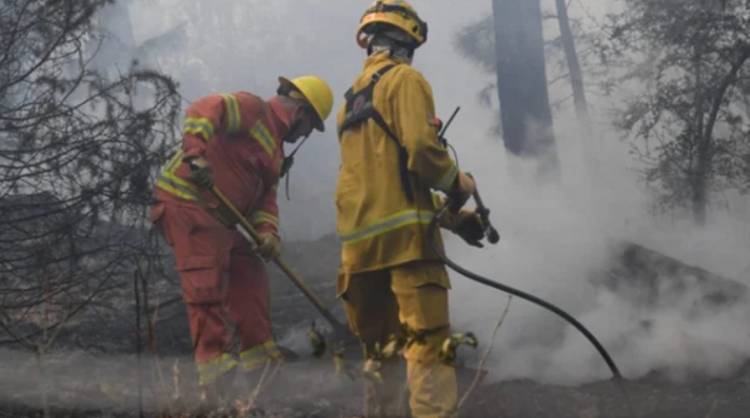 Incendios: continúan los focos activos pero con menor actividad