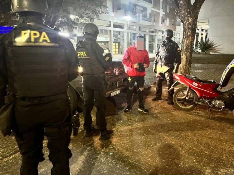 La FPA realizó patrullajes preventivos en San Francisco y secuestro marihuana