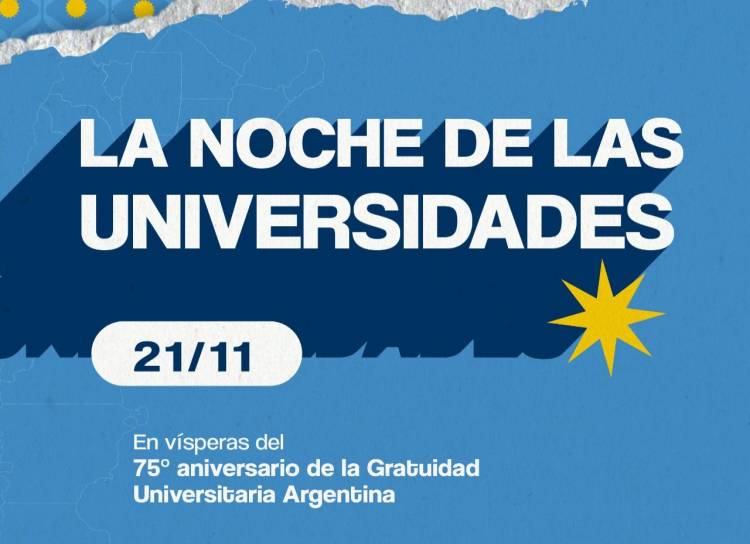 “La Noche de las Universidades” una propuesta cultural y educativa en UTN San Francisco