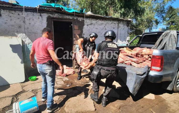 Frontera: Fueron a derribar un búnker, había una faena clandestina y ocupantes intentaron defenderse a los tiros 