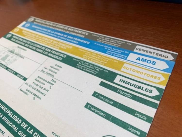 El municipio informó las modalidades de pagos y vencimientos de los tributos