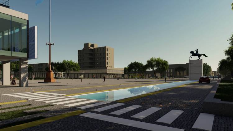 Comienzan las tareas para la apertura y conexión de Av. Libertador en el Centro Cívico