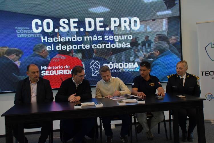 Lanzaron el programa Tribuna Segura para el Departamento San Justo 