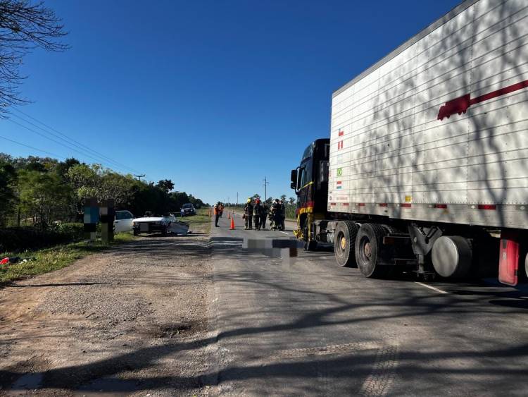 Falleció el conductor de 90 años que colisionó con un camión ayer en Las Varillas