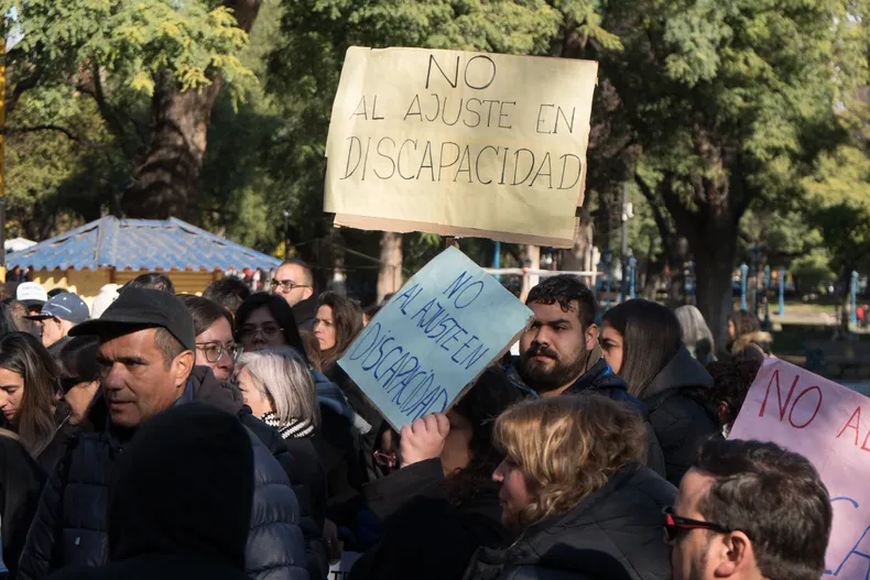 San Francisco: prestadores de servicios de discapacidad se pliegan al paro nacional 