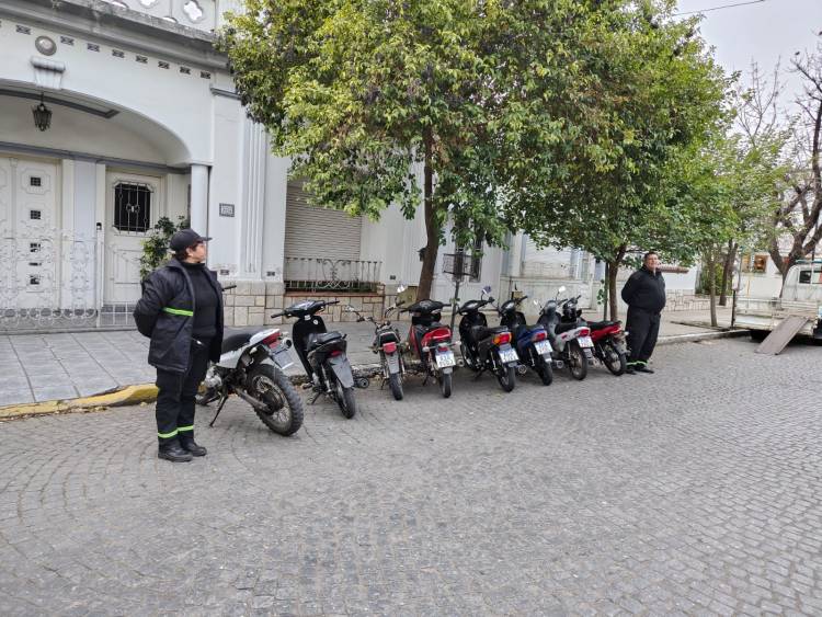 Controles vehiculares: Retuvieron nueve motos por infracciones