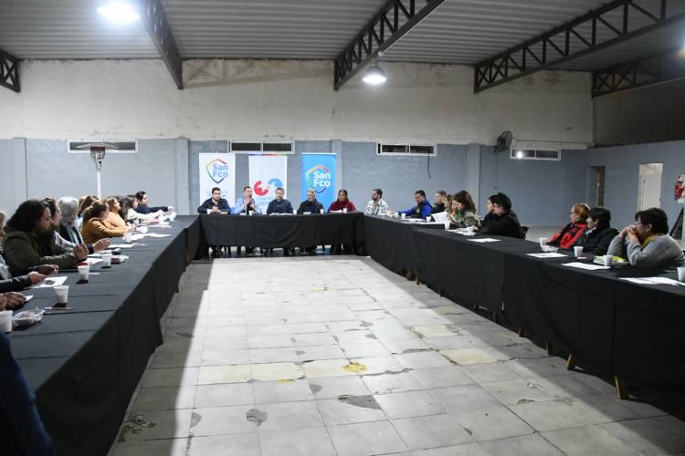 Nueva Mesa Barrial en San Francisco: se presentó el Consejo Barrial de Prevención y Convivencia en barrio La Milka