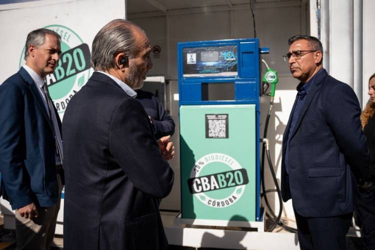 Córdoba puso en marcha el primer Punto Bio de expendio de Biocombustibles