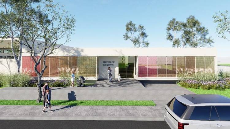 Así será la nueva escuela de Nivel Inicial y Primario de San Francisco en Loteo Manantiales 