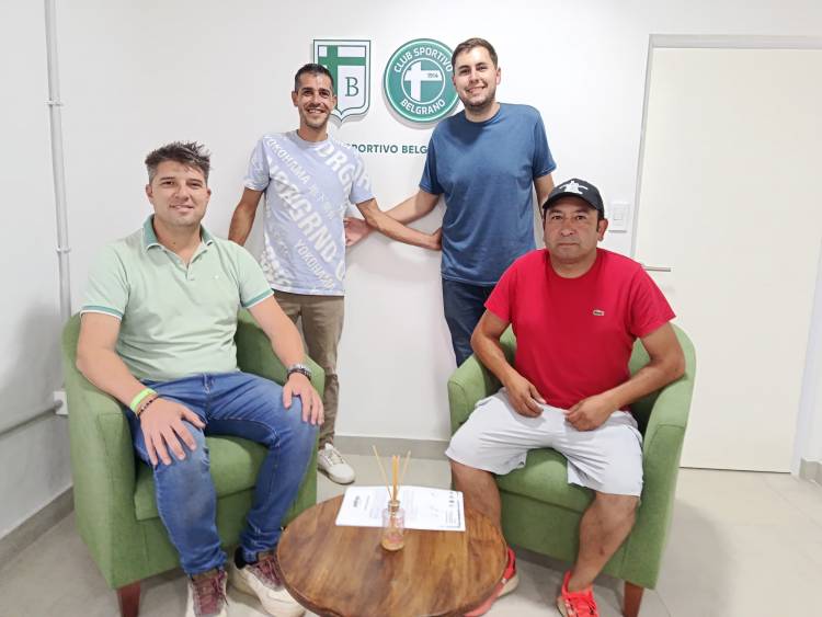 Sportivo Belgrano y la Escuela de Fútbol Pincharratas de Rancagua firmaron un convenio de cooperación deportiva